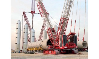 Terex Cranes с голяма доставка в Близкия изток