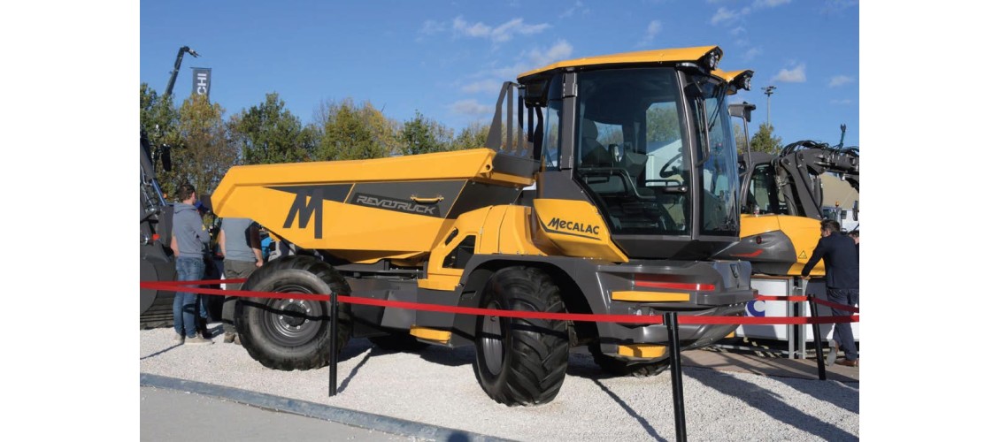 Революционният Mecalac Revotruck спечели награда за най-добър дизайн Революционният Mecalac Revotruck спечели награда за най-добър дизайн