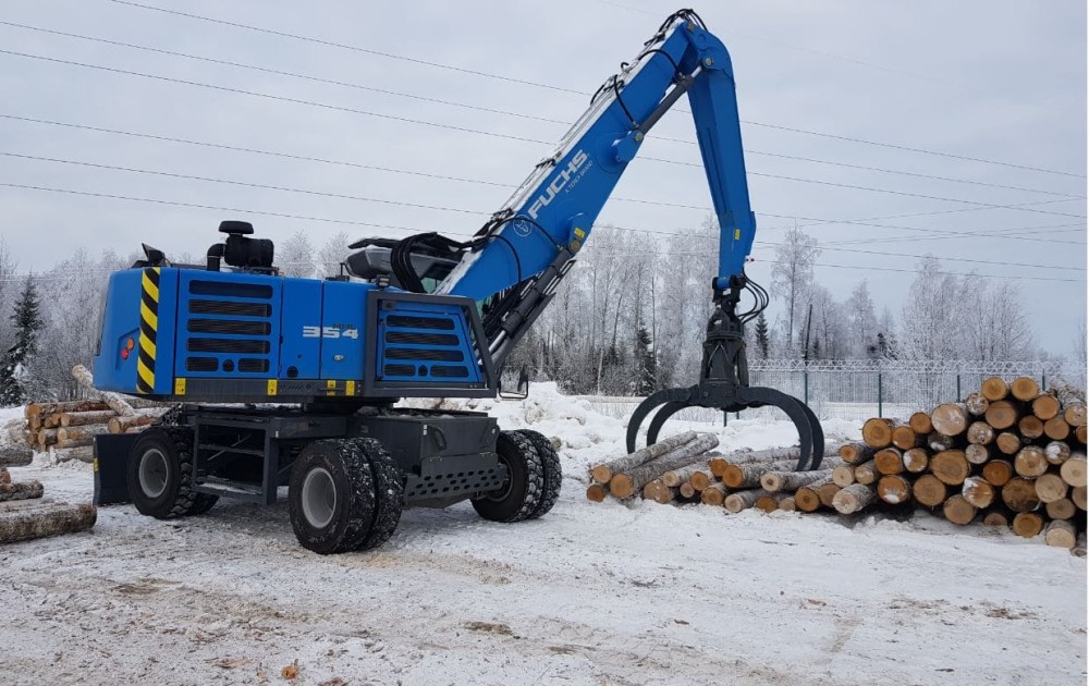 Fuchs MHL354 F | Pick & Carry материален товарач с обхват 11,3 м | Роланд Трейдинг Претоварващи машини - TEREX FUCHS MHL354